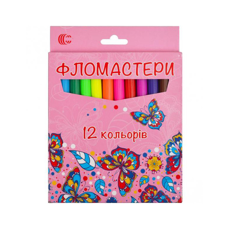 Детские Фломастеры «Картон» COLOR-IT 950-12 12 цветов