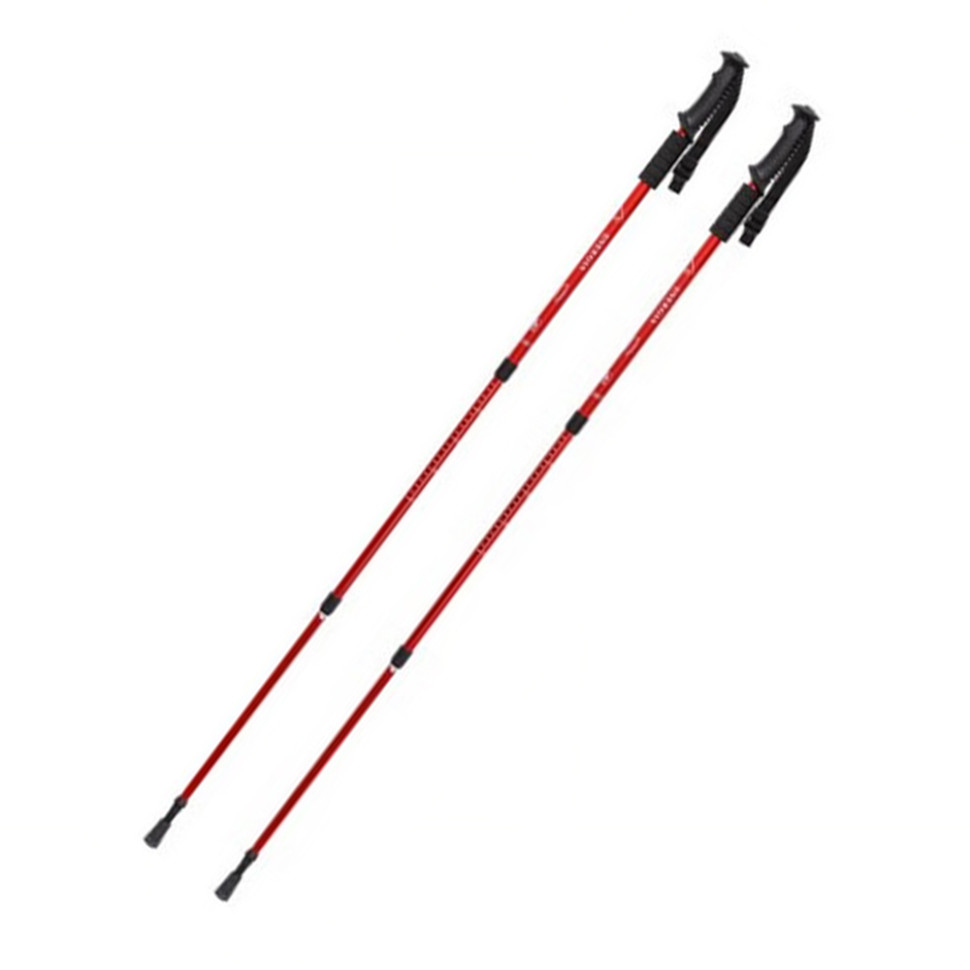 Палиця для скандинавської ходьби Energia EasyFit EF-3924-R, червона