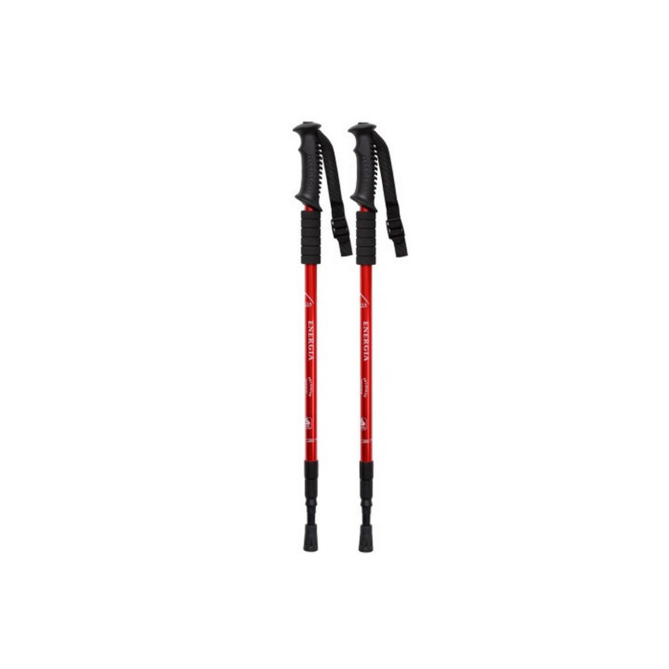 Палиця для скандинавської ходьби Energia EasyFit EF-3924-R, червона