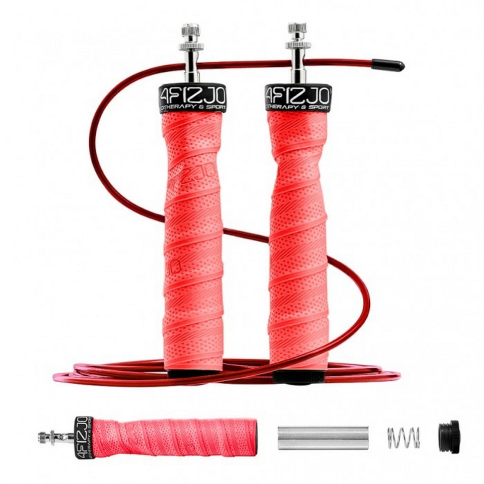 Скакалка швидкісна для кросфіту Speed Rope PRO+ 4FIZJO 4FJ0248