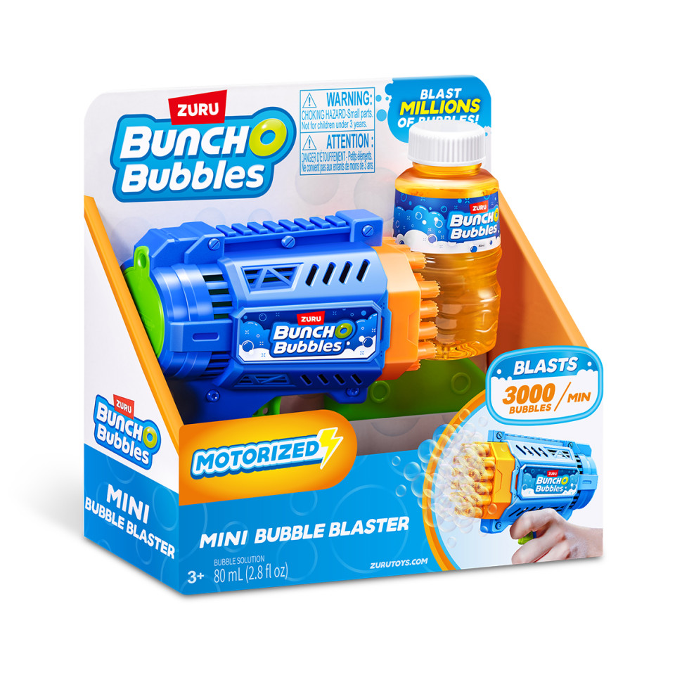 Игровой набор Бластер с мыльными пузырями Bunch O Bubbles 11347 серии Mini