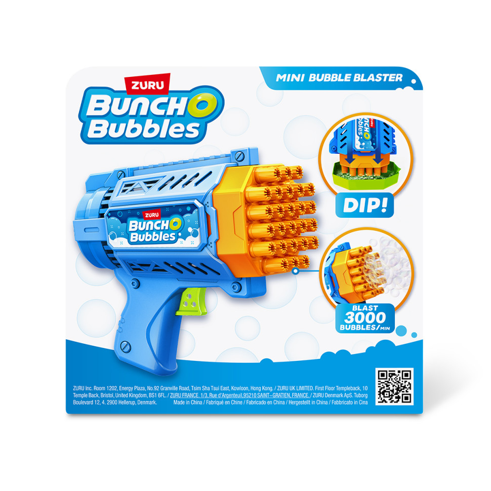 Игровой набор Бластер с мыльными пузырями Bunch O Bubbles 11347 серии Mini
