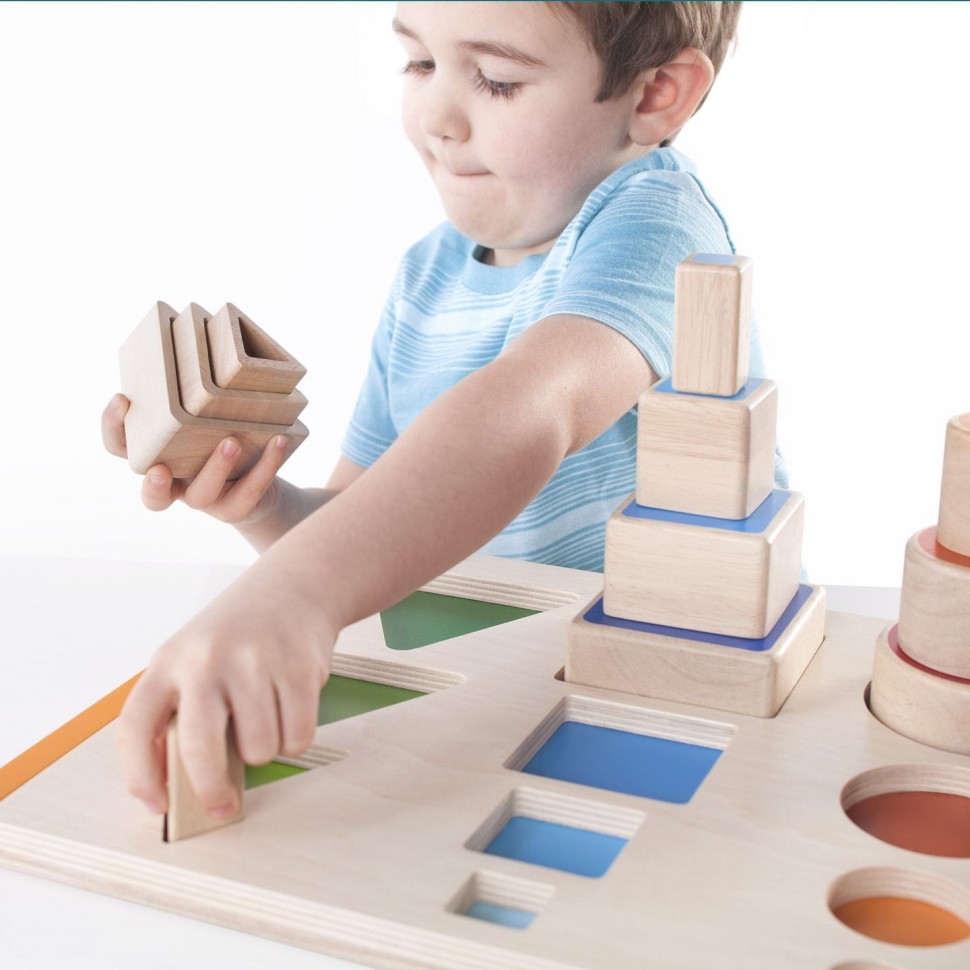Деревянный сортер Manipulatives 