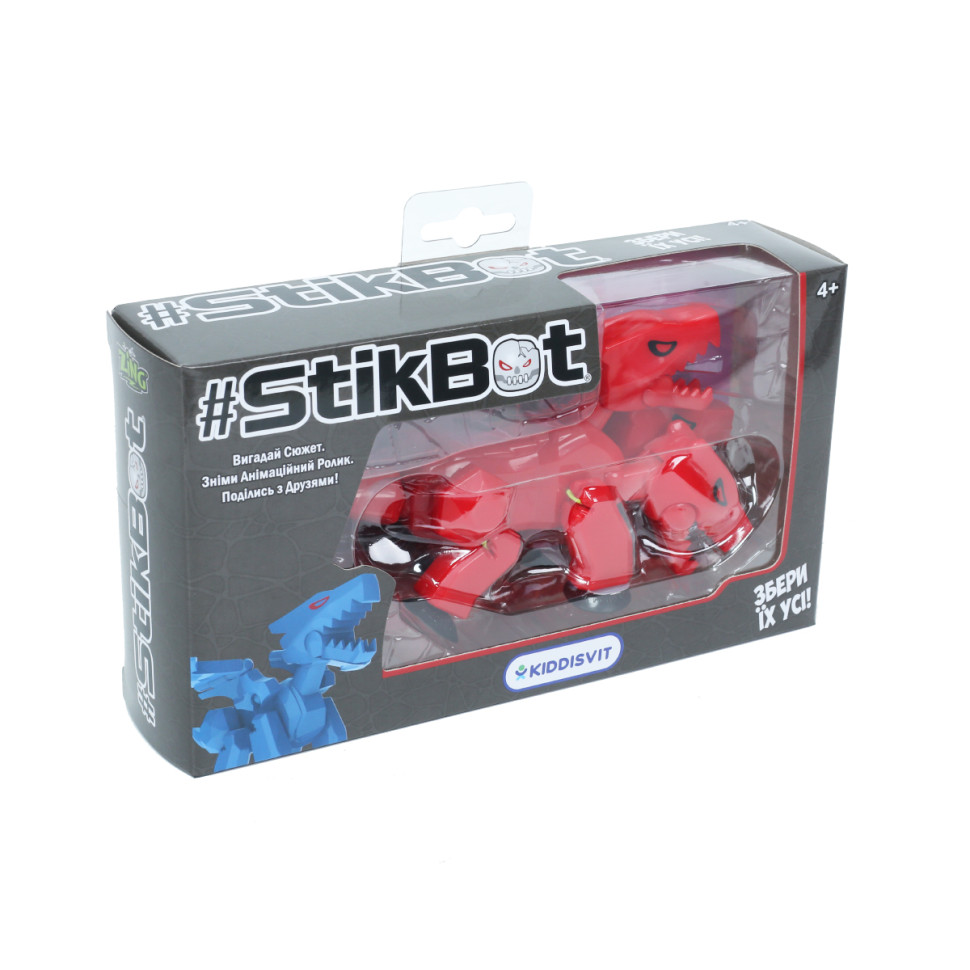 Фігурка для анімаційної творчості Триголовий Дракон Stikbot Mega TST627C_UAKD