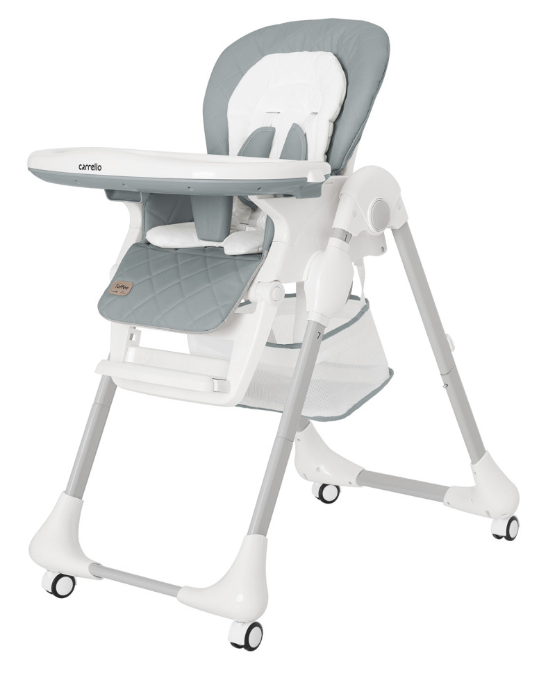 Дитячий стільчик для годування CARRELLO Toffee CRL-9502/3 Cloud Grey