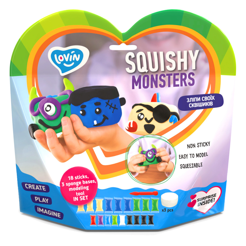 Набор для лепки Squishy 