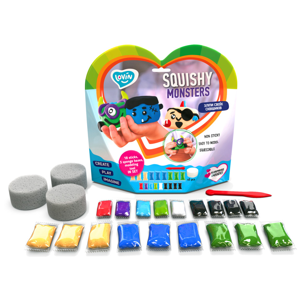 Набор для лепки Squishy 