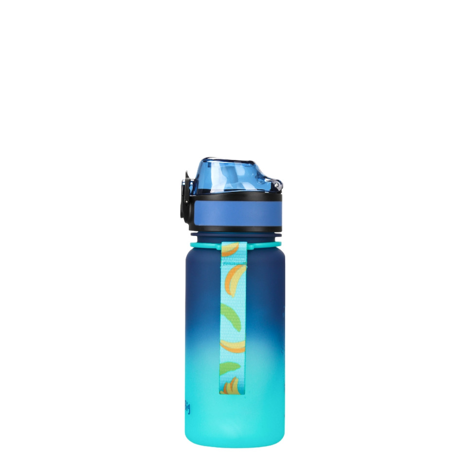 Детская бутылка для воды LittleBig UZSPACE 3020(Blue-Green) 350 мл сине-зеленая