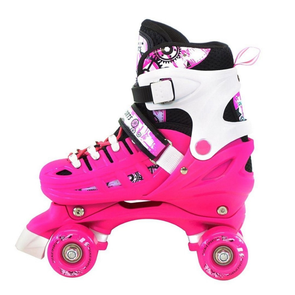 Детский раздвижные ролики квады Scale Sports 974756679-M, размер 34-38