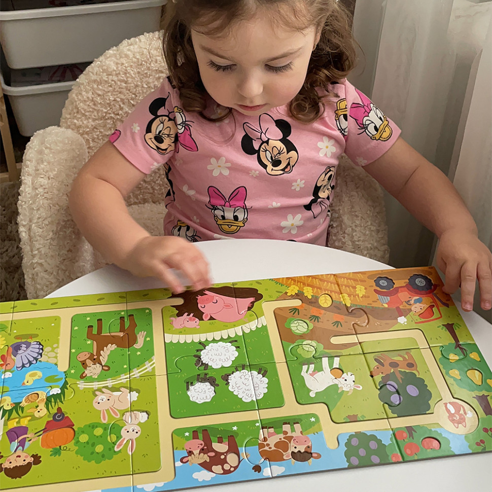 Детский пазл-лабиринт 