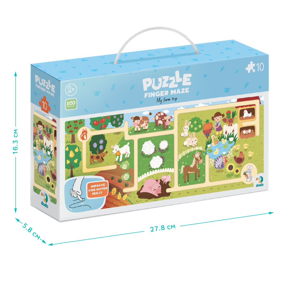 Детский пазл-лабиринт 