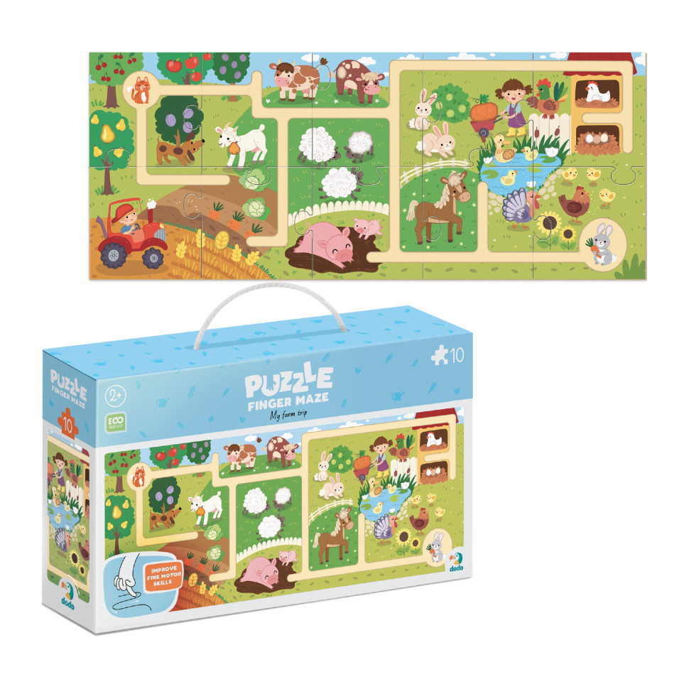 Детский пазл-лабиринт 