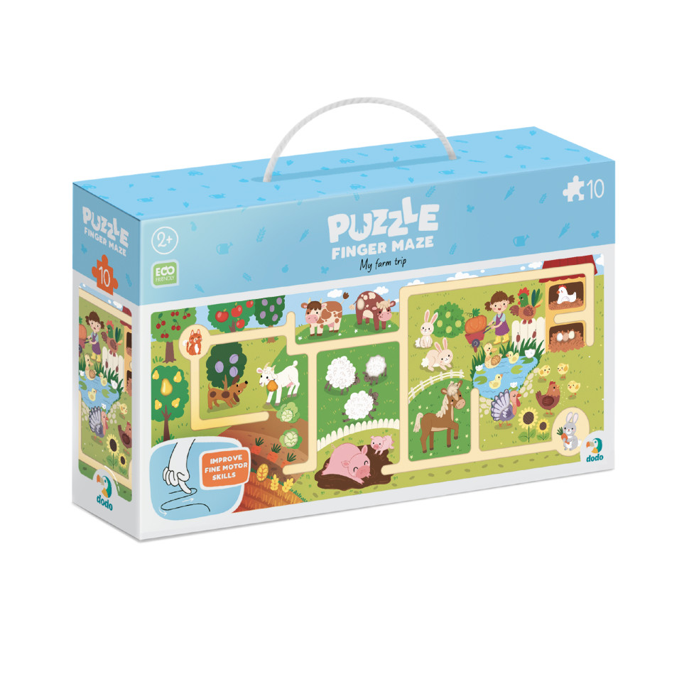 Детский пазл-лабиринт 