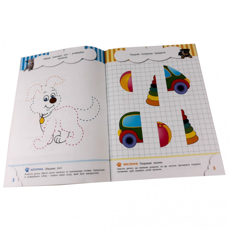 Навчальна книга Кмітливчики для малюків 3 роки ZIRKA 132789