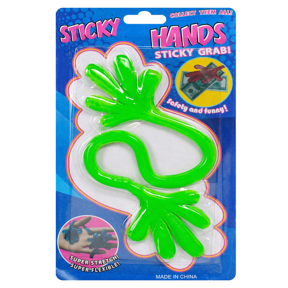 Дитяча іграшка-липучка у вигляді руки Bambi 1102-1578(Green) тягнеться