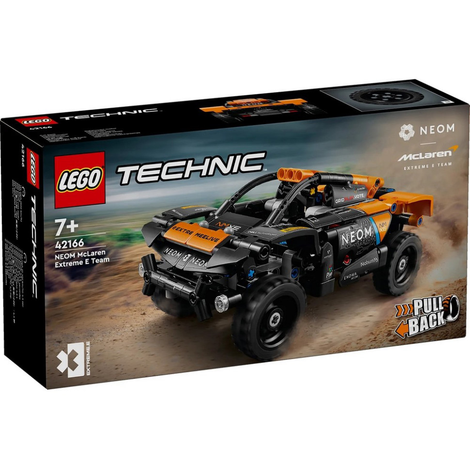 Конструктор Technic Автомобіль для перегонів NEOM McLaren Extreme E LEGO 42166, 252 деталей