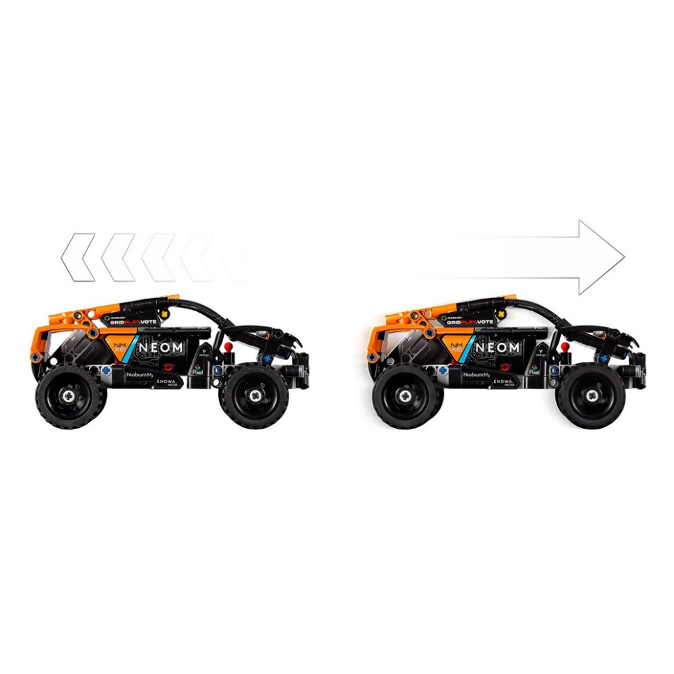 Конструктор Technic Автомобіль для перегонів NEOM McLaren Extreme E LEGO 42166, 252 деталей