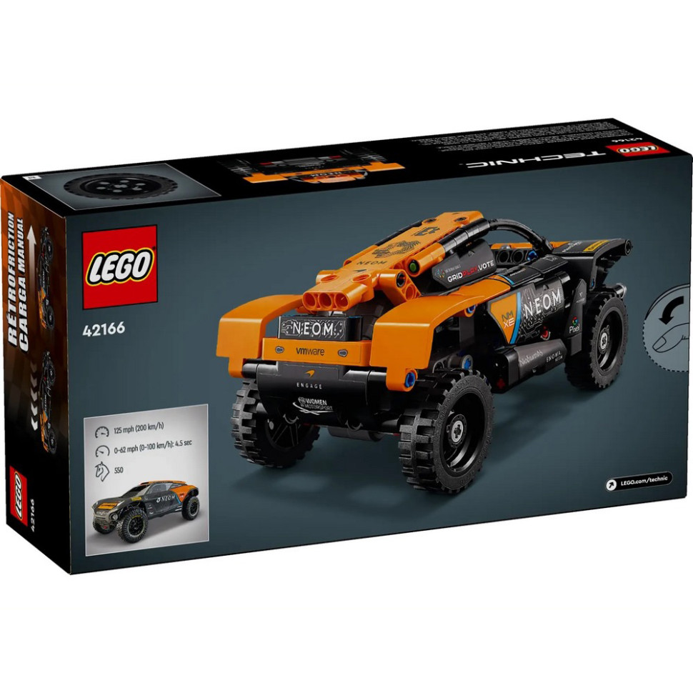 Конструктор Technic Автомобіль для перегонів NEOM McLaren Extreme E LEGO 42166, 252 деталей