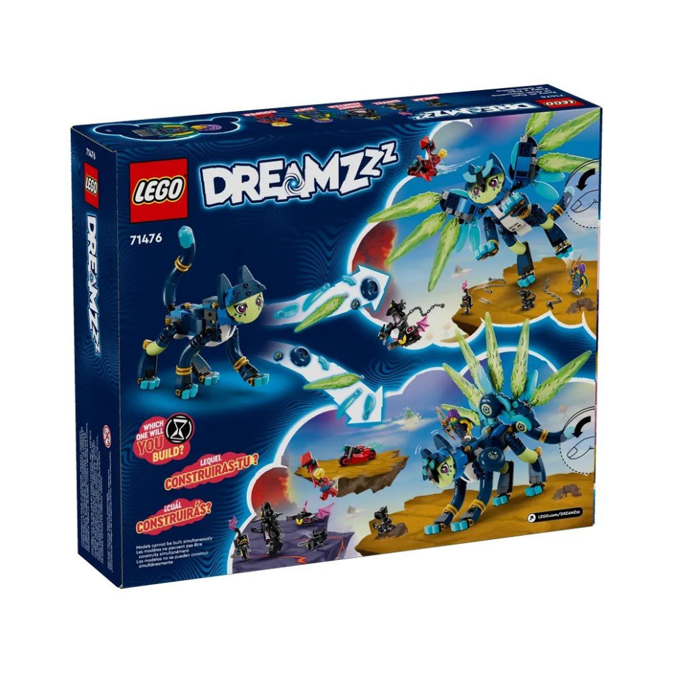 Конструктор Зоуи и котосовая Зиан LEGO 71476, 437 деталей