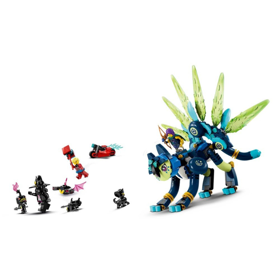 Конструктор Зоуи и котосовая Зиан LEGO 71476, 437 деталей