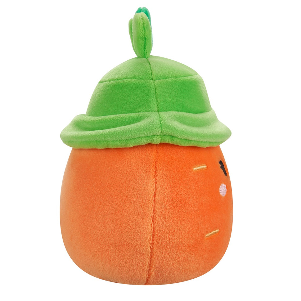 Дитяча м'яка іграшка Морквинка Кароліна в капелюсі Squishmallows SQER01214, 19 см