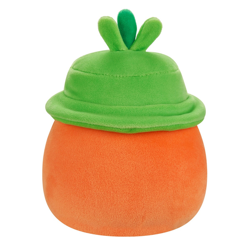Дитяча м'яка іграшка Морквинка Кароліна в капелюсі Squishmallows SQER01214, 19 см