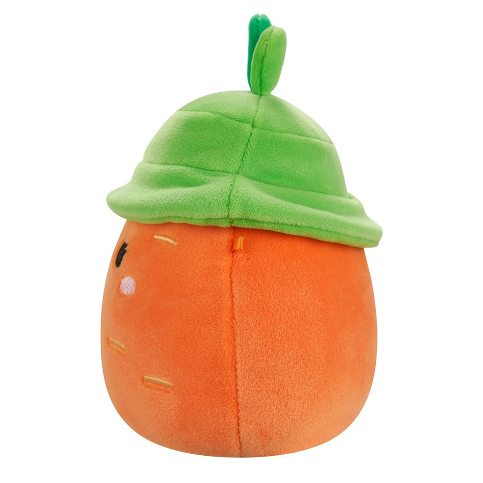 Дитяча м'яка іграшка Морквинка Кароліна в капелюсі Squishmallows SQER01214, 19 см