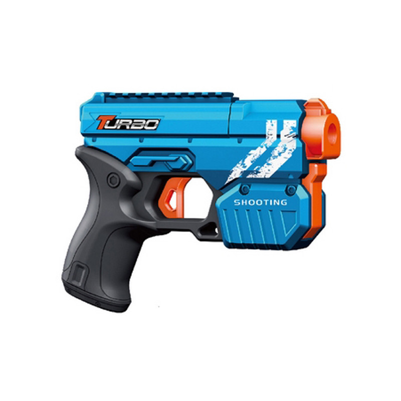Игрушечный пистолет механический Blaster ВТ324 с мягкими патронами