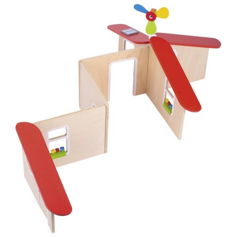 Кукольный домик-конструктор goki 51737G 120x33x78 см, без мебели