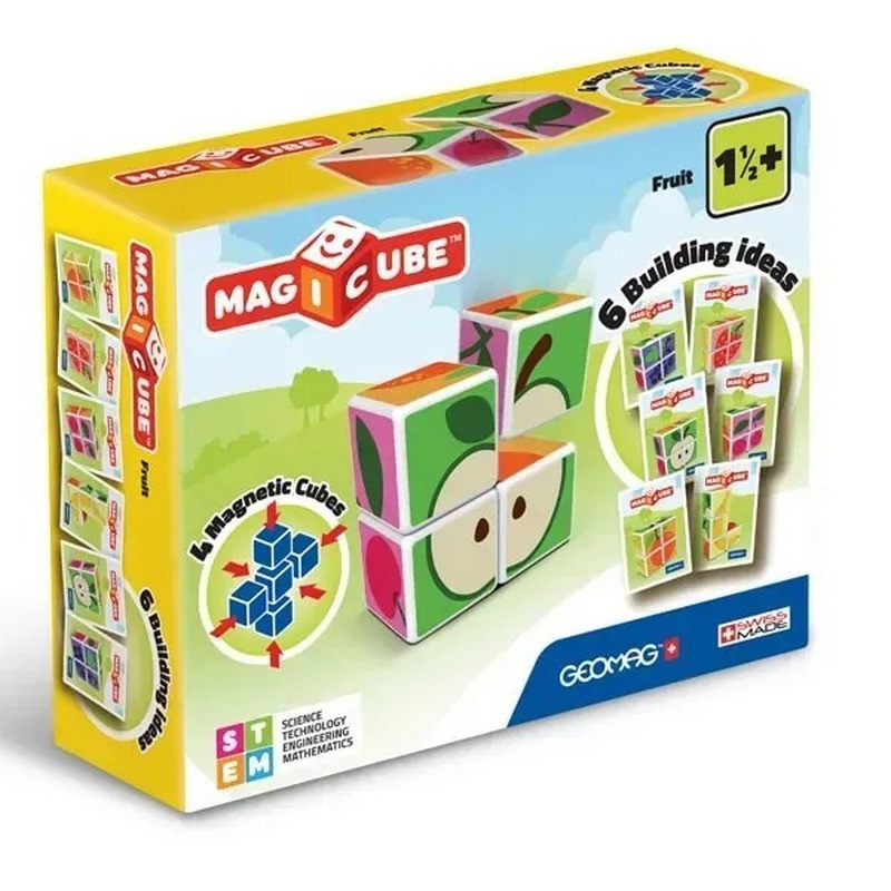 Детские магнитные кубики 