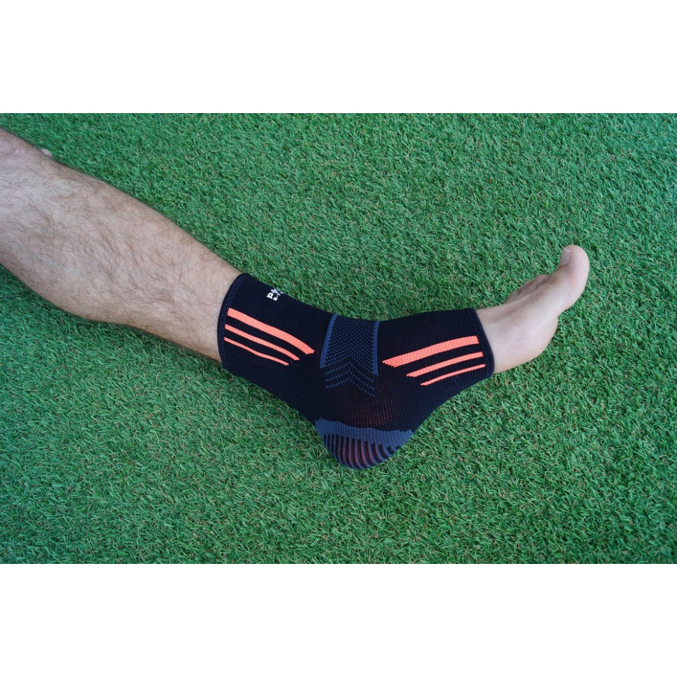 Бандажі на гомілкостоп Ankle Support Power System PS_6022_XL_Black/Orange, XL