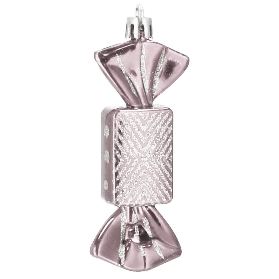 Набір ялинкових іграшок Sweets Candy Springos CA0164 h=8 см, 5 шт