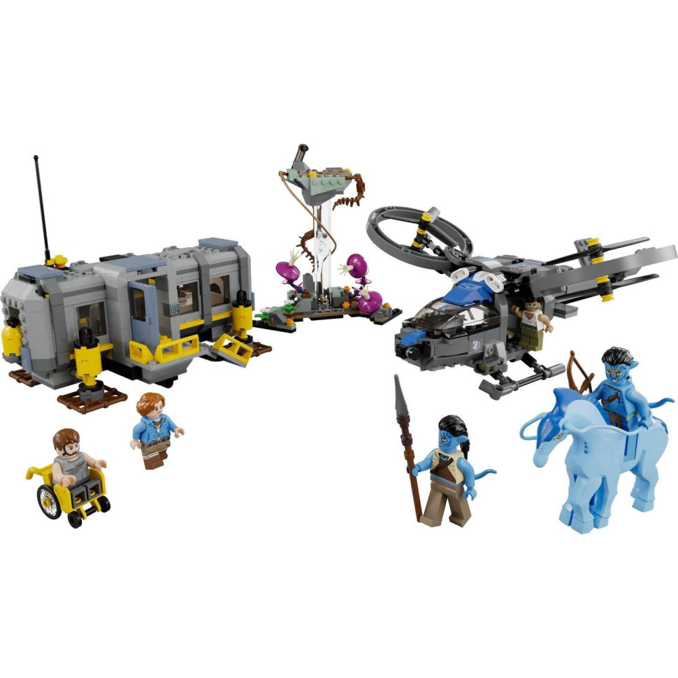 Конструктор LEGO Avatar Горы Аллилуйя: 26-й участок и грузовой конвертоплан «Самсон» 75573