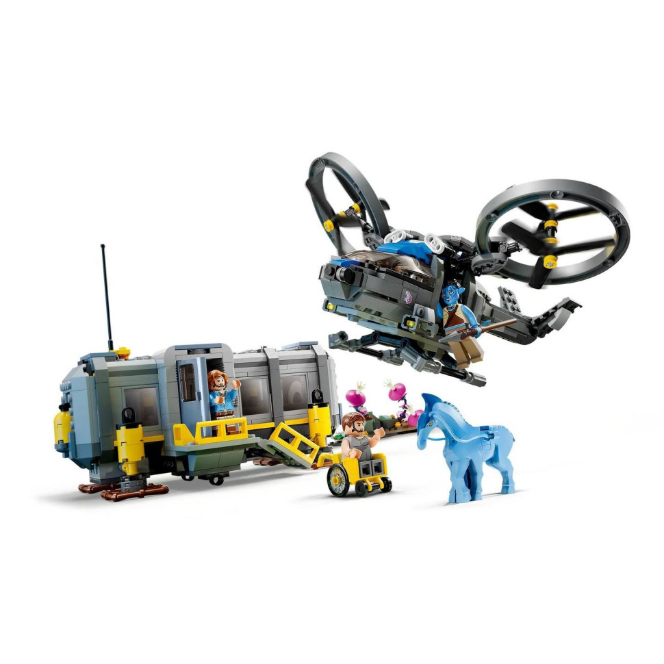 Конструктор LEGO Avatar Горы Аллилуйя: 26-й участок и грузовой конвертоплан «Самсон» 75573