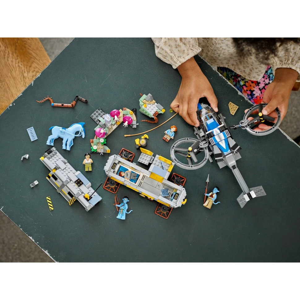 Конструктор LEGO Avatar Горы Аллилуйя: 26-й участок и грузовой конвертоплан «Самсон» 75573