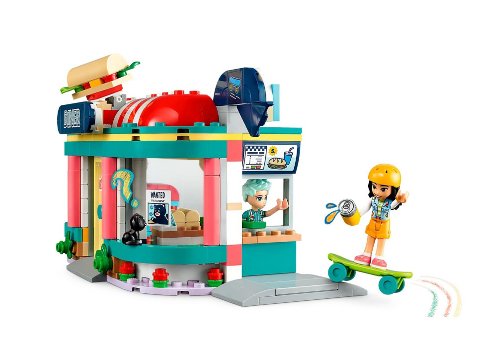 Конструктор LEGO Friends Хартлейк Сити: ресторанчик в центре города 41728