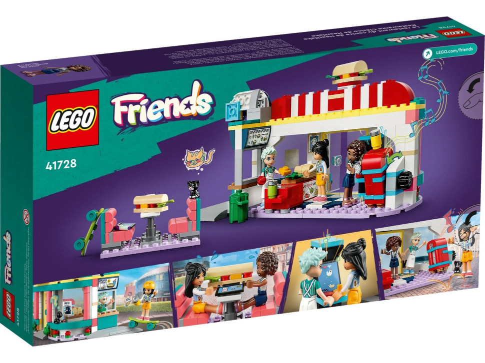 Конструктор LEGO Friends Хартлейк Сити: ресторанчик в центре города 41728