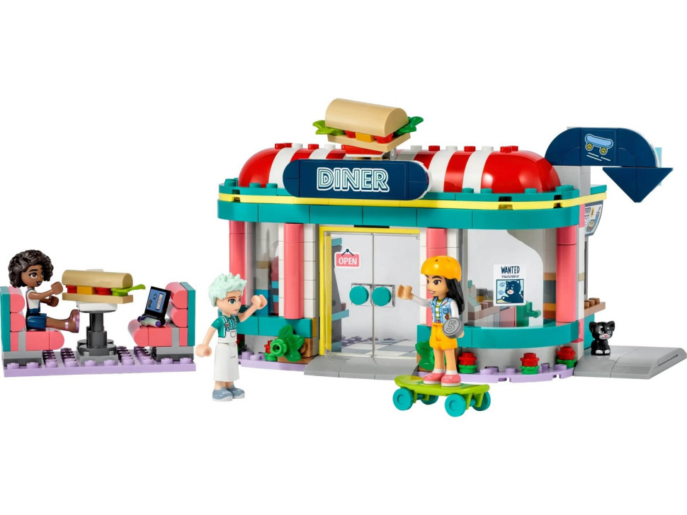 Конструктор LEGO Friends Хартлейк Сити: ресторанчик в центре города 41728