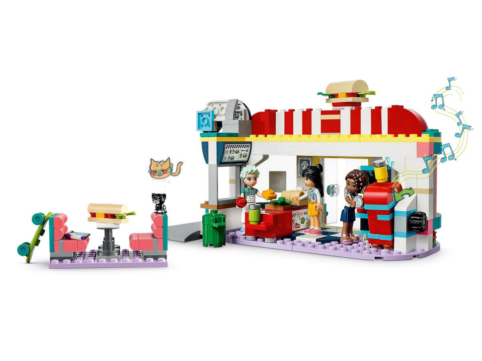 Конструктор LEGO Friends Хартлейк Сити: ресторанчик в центре города 41728