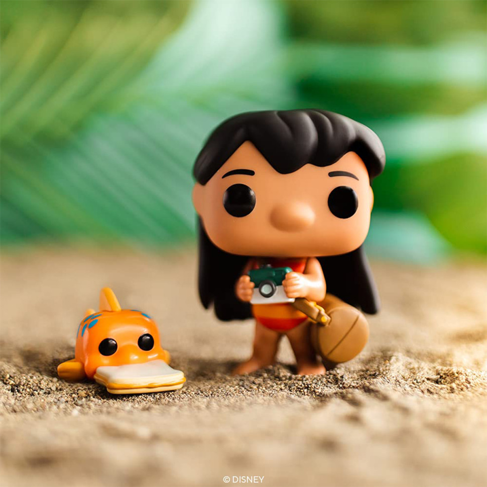 Игровая фигурка Funko POP! серии Лило и Стич - Лило с рыбкой 55621