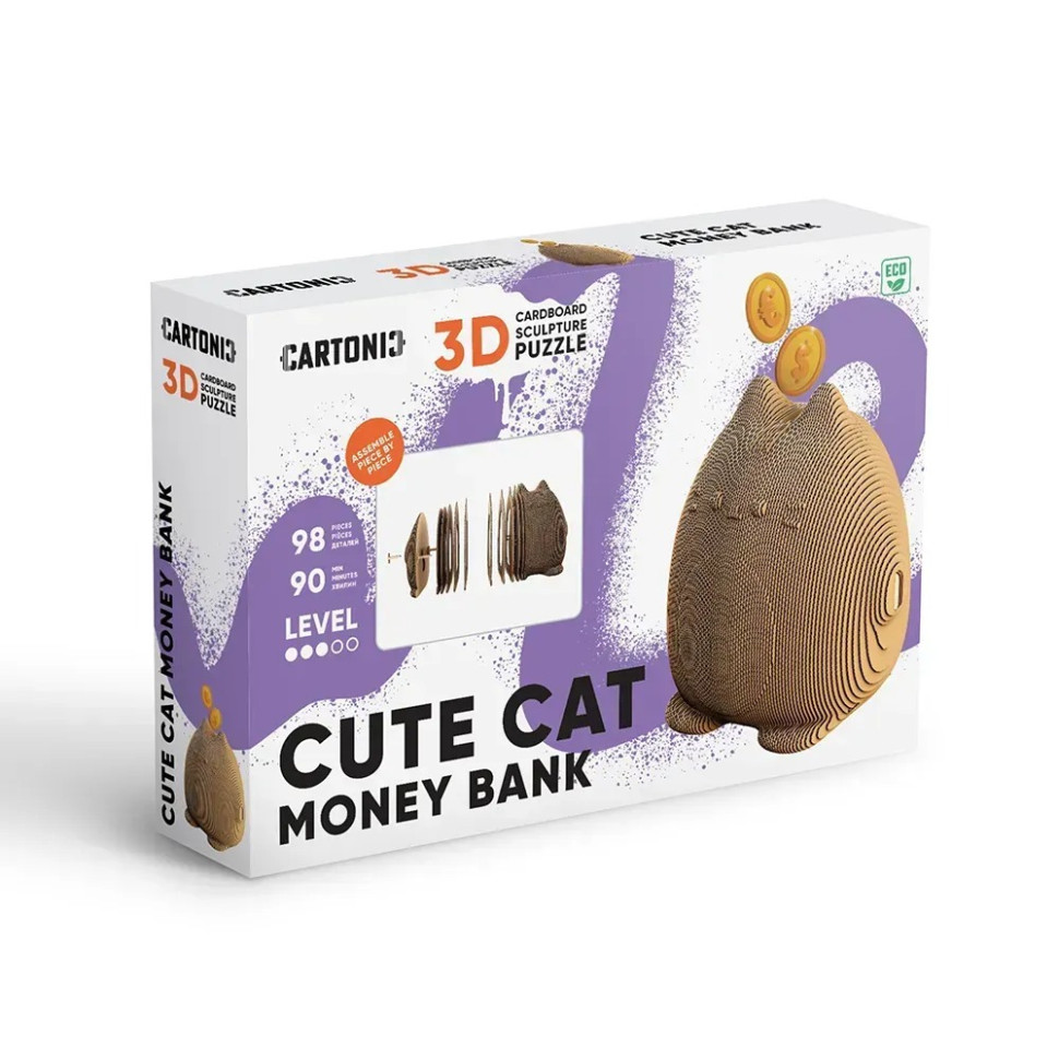 Картонный конструктор 3D Puzzle 