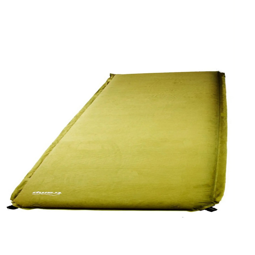 Коврик самонадувающийся COMFORT DOUBLE Tramp UTRI-011 olive 185 x 130 x 5 см