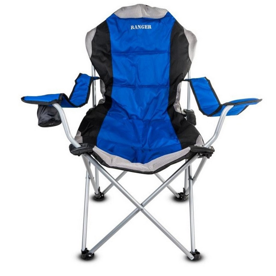 Кресло — шезлонг складное Ranger FC 750-052 синее RA 2233