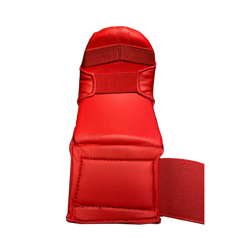 Перчатки для каратэ PowerPlay PP_3027_L_Red, Красные, L (капа в подарок)