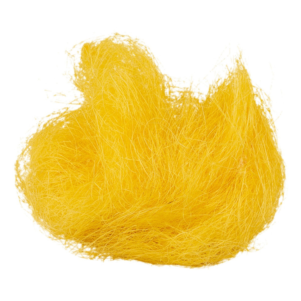Декоративний наповнювач Сизаль Santi 742781 натуральний, 30 грам, жовтий