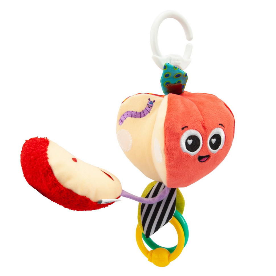 Мягкая игрушка-подвеска Яблочко Lamaze L27383 с прорезывателем