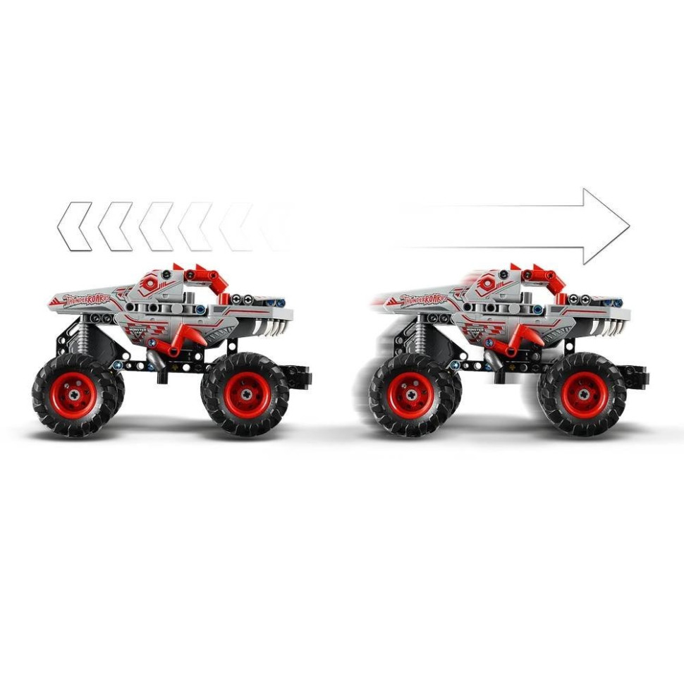 Конструктор Monster Jam™ ThunderROARus™ Инерционный LEGO 42200, 232 деталей