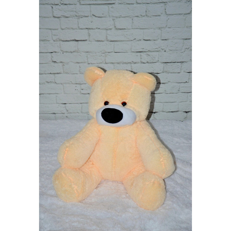 Мягкая игрушка Alina Toys большой мишка Бублик 140 см персиковый 5784708ALN