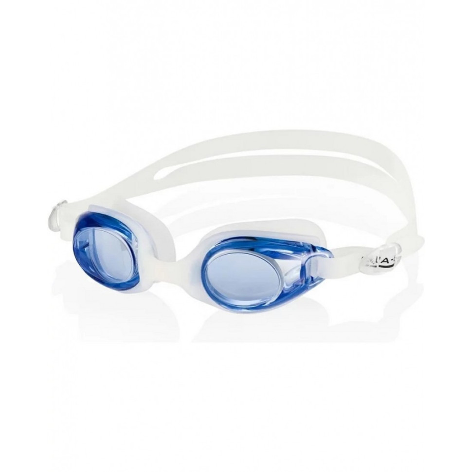 Очки для плавания ARIADNA Aqua Speed 034-61 белый, синий, OSFM