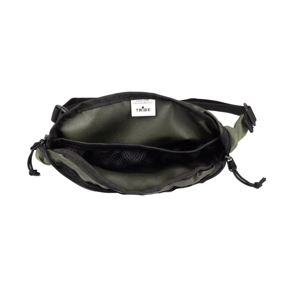 Поясная сумка Waist bag Tribe T-ID-0002-olive 2.5 л оливковый